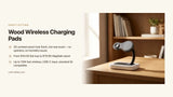 Wood Wireless Charging Pads: Flat, Minimal, and Actually Beautiful