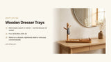 Wooden Dresser Trays: From Catchall to Curated Display Piece