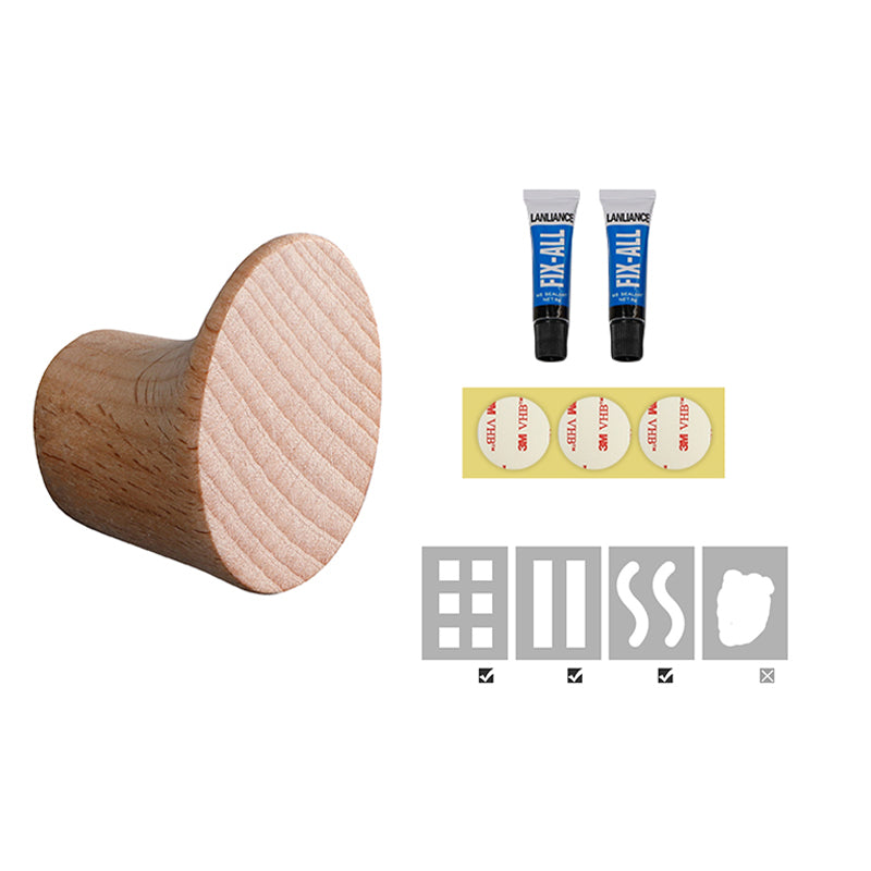 Boot Profile Beech Coat Hook
