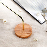 Bathroom-Wood-Brass-Towel-Rack-Holder-Wall-Mounted-Set