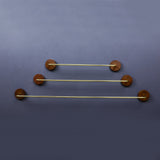 Bathroom-Wood-Brass-Towel-Rack-Holder-Wall-Mounted-Set