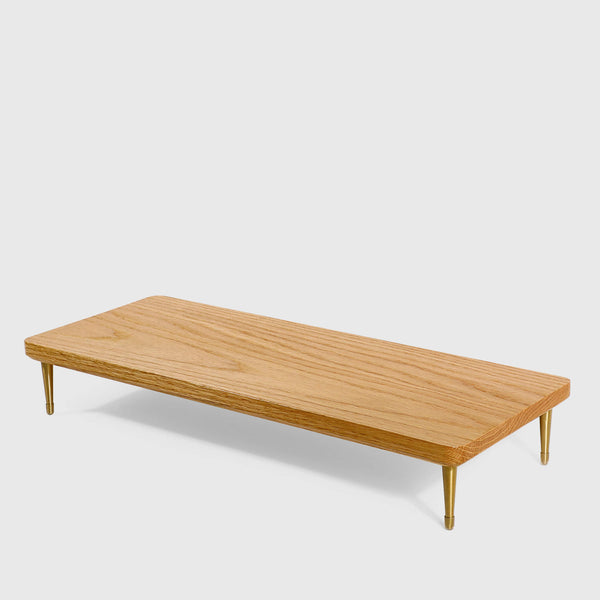 Red Oak Wood Monitor Stand
