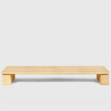 Rubber-Wood-Dual-Monitor-Stand
