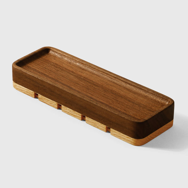 Walnut USB Cord Organizer Box