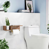 Vintage-Toilet-Paper-Holder-With-Shelf-Bathroom-Wall-Mount-Stand
