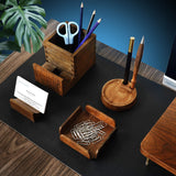 Walnut-Business-Card-Holder