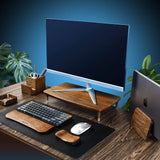 Walnut Desk Shelf