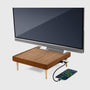 Walnut-iMac-Wood-Monitor-Stand-With-USB-Ports