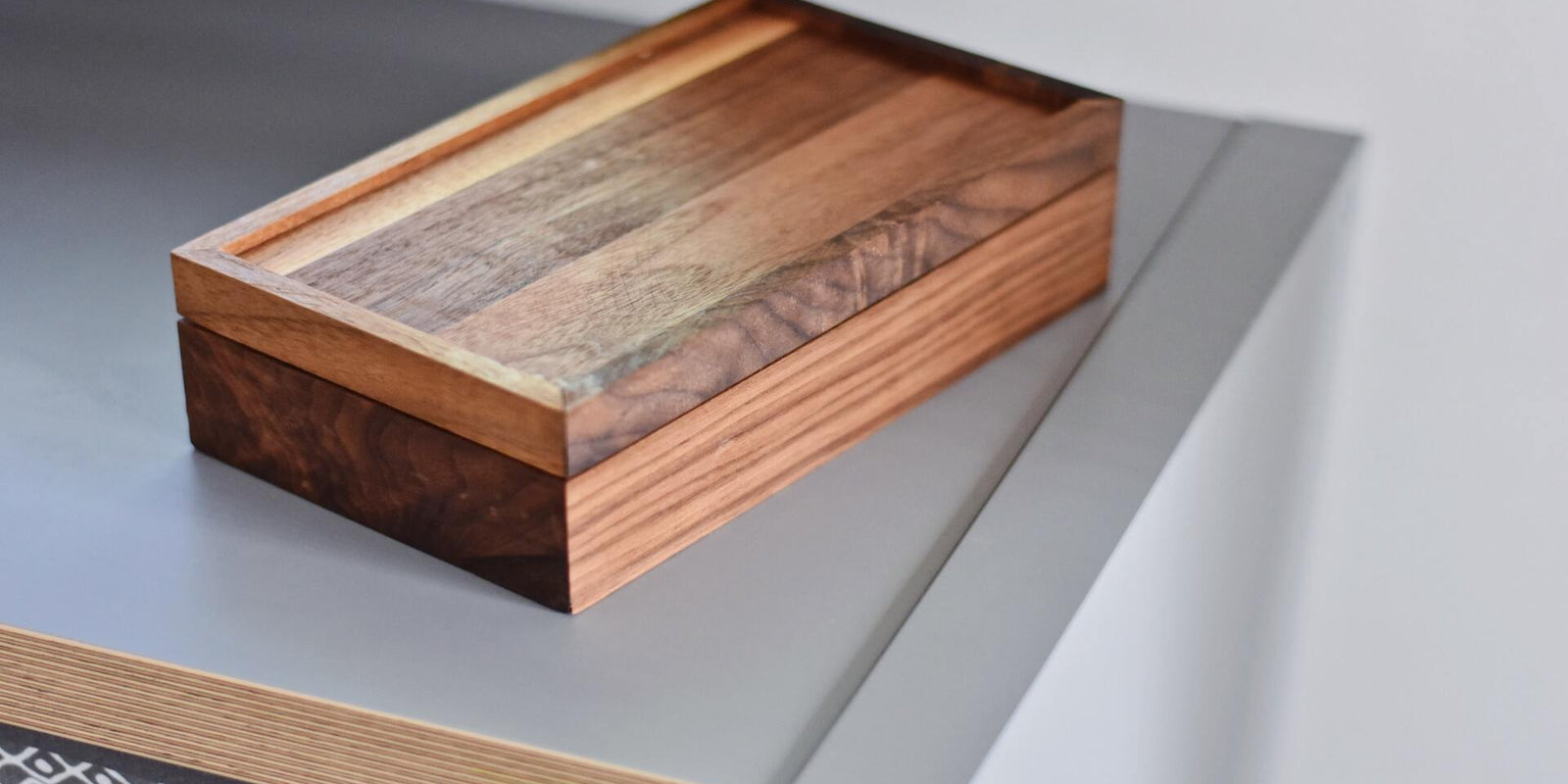 Handmade Wooden carving box for storage Premium Wooden storage box set of 2