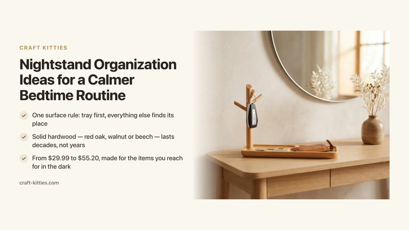 Nightstand Organization Ideas for a Calmer Bedtime Routine — Craft Kitties
