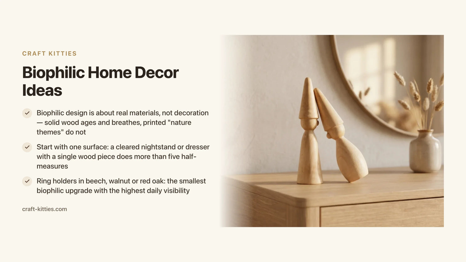 Biophilic Home Decor Ideas: How to Bring Nature Indoors Without Going Overboard — Craft Kitties