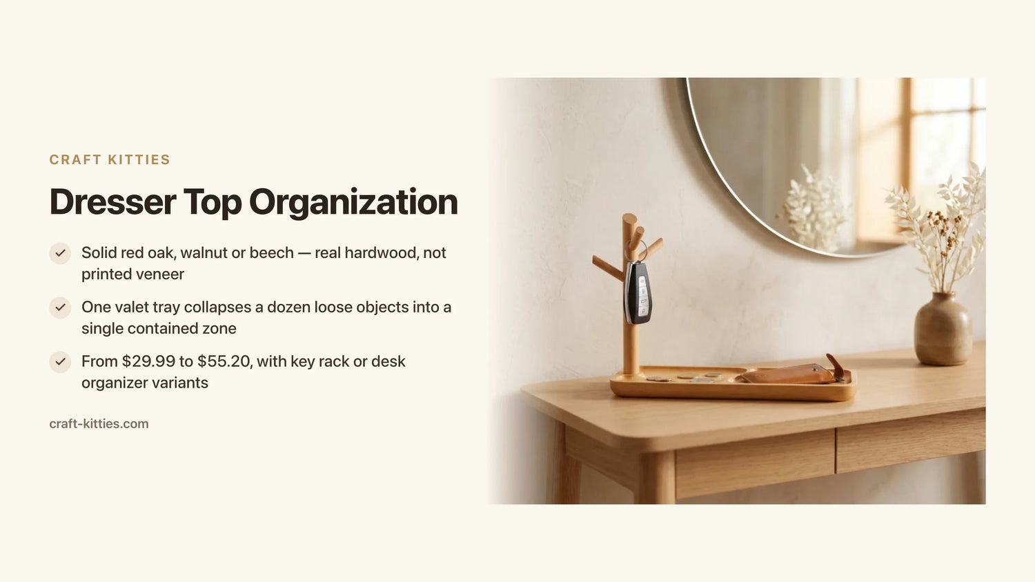 Dresser Top Organization: How to Style and Declutter Your Surface — Craft Kitties