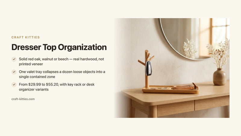 Dresser Top Organization: How to Style and Declutter Your Surface — Craft Kitties