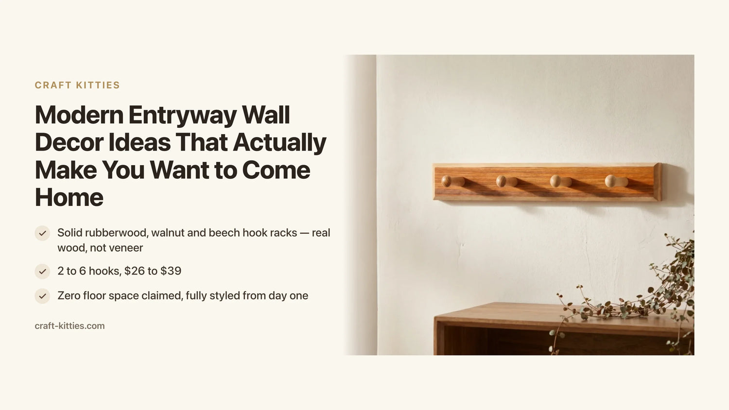 Modern Entryway Wall Decor Ideas That Actually Make You Want to Come Home — Craft Kitties