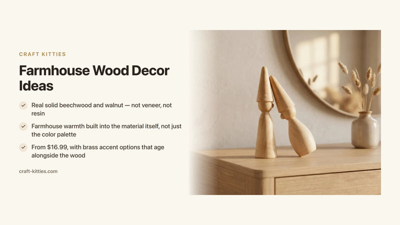 Farmhouse Wood Decor Ideas: Rustic Warmth That Never Goes Out of Style — Craft Kitties