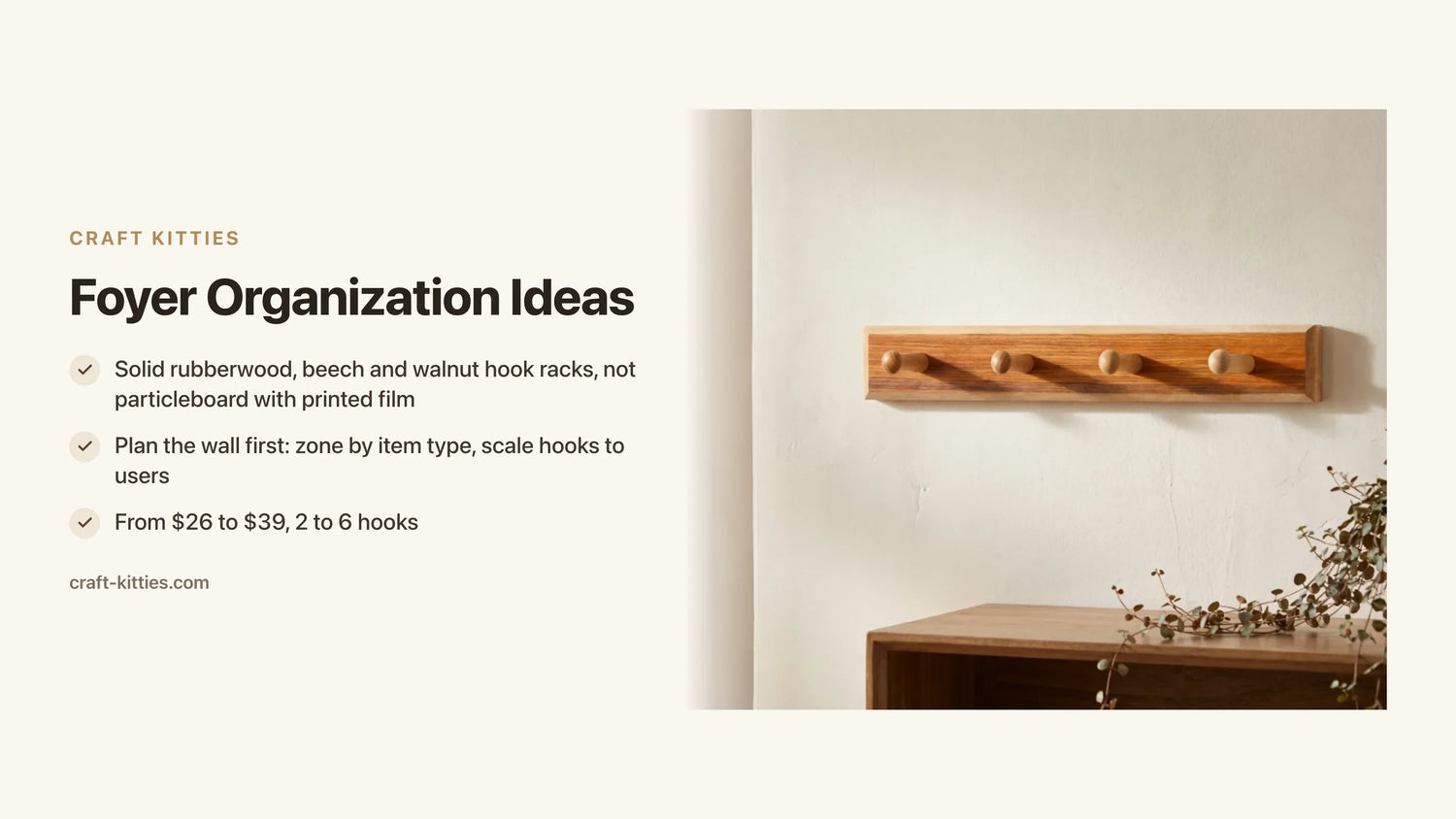 Foyer Organization Ideas: How to Design a Drop Zone That Sticks — Craft Kitties