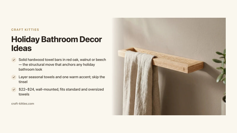 Holiday Bathroom Decor Ideas: Subtle Touches That Make a Big Impression — Craft Kitties