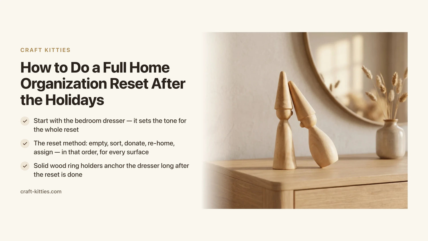 How to Do a Full Home Organization Reset After the Holidays — Craft Kitties