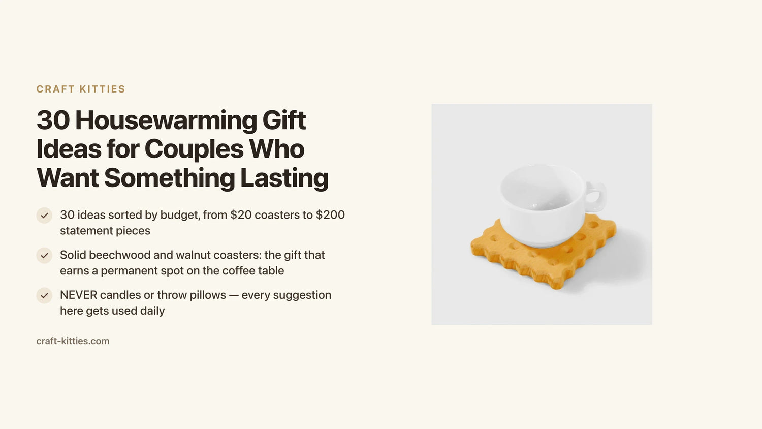 30 Housewarming Gift Ideas for Couples Who Want Something Lasting — Craft Kitties
