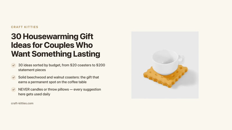 30 Housewarming Gift Ideas for Couples Who Want Something Lasting — Craft Kitties