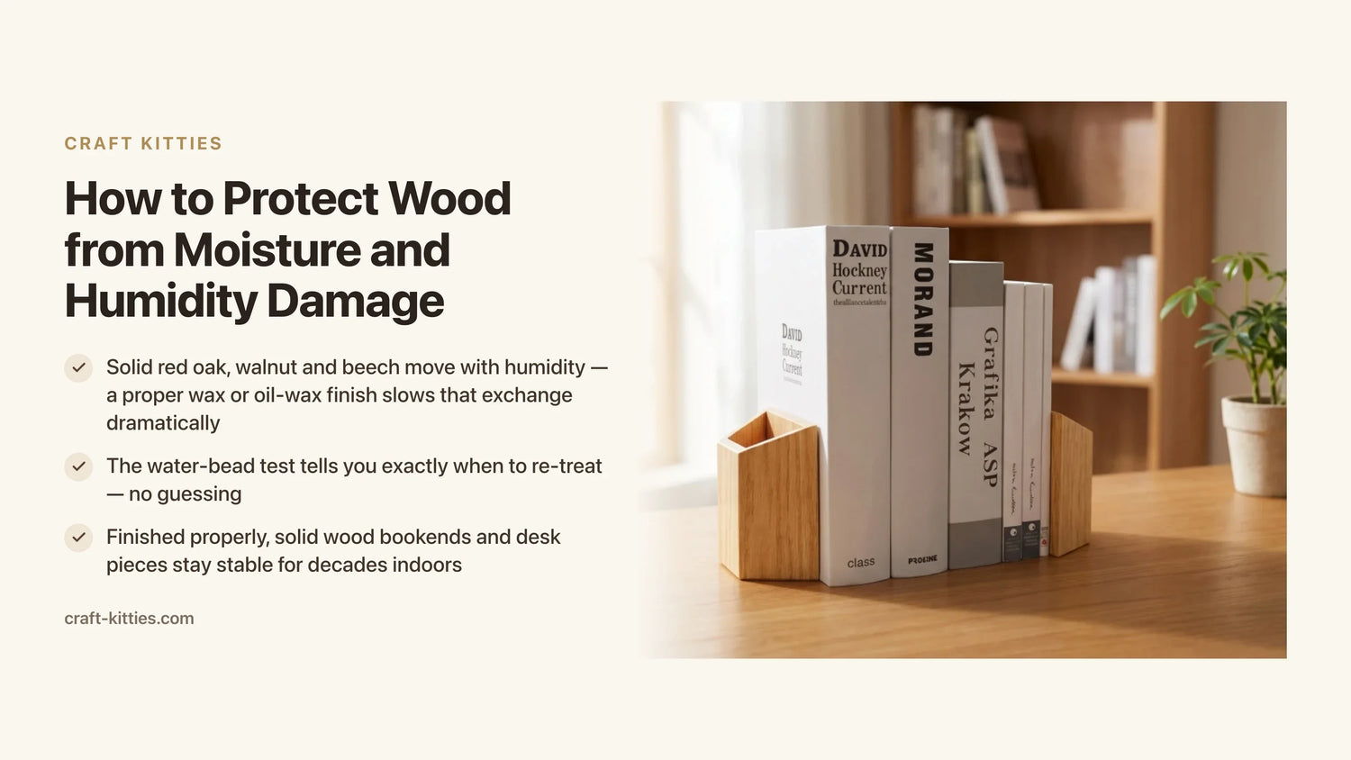 How to Protect Wood from Moisture and Humidity Damage — Craft Kitties