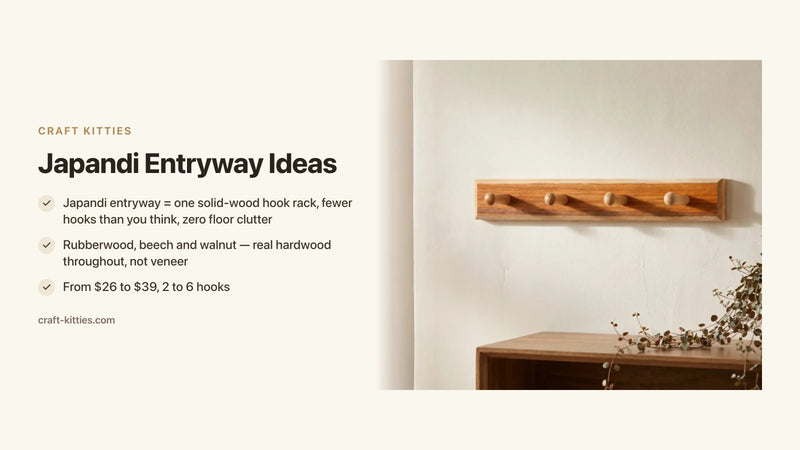 Japandi Entryway Ideas: First Impressions With Wood and Simplicity — Craft Kitties