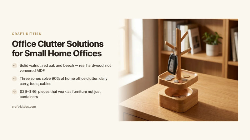 Office Clutter Solutions for Small Home Offices: What Works, What Doesn't — Craft Kitties