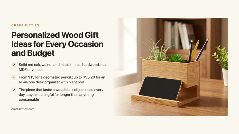 Personalized Wood Gift Ideas for Every Occasion and Budget — Craft Kitties