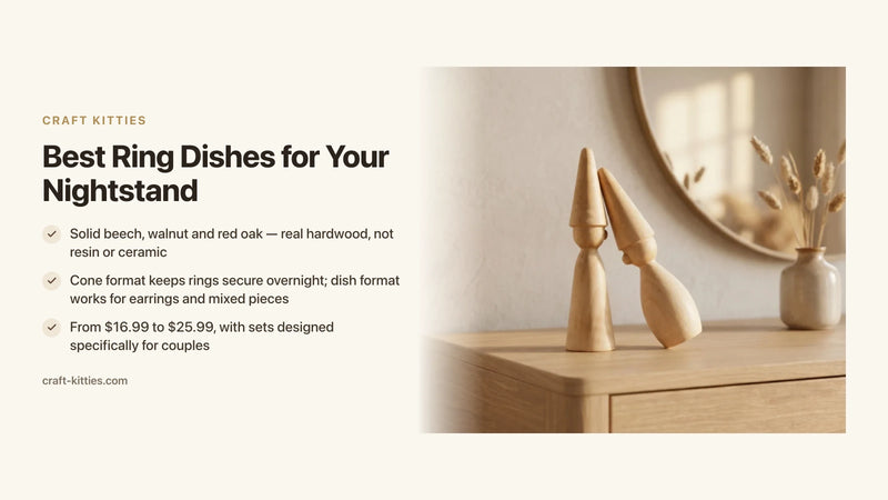 Best Ring Dishes for Your Nightstand — Solid Wood Edition — Craft Kitties