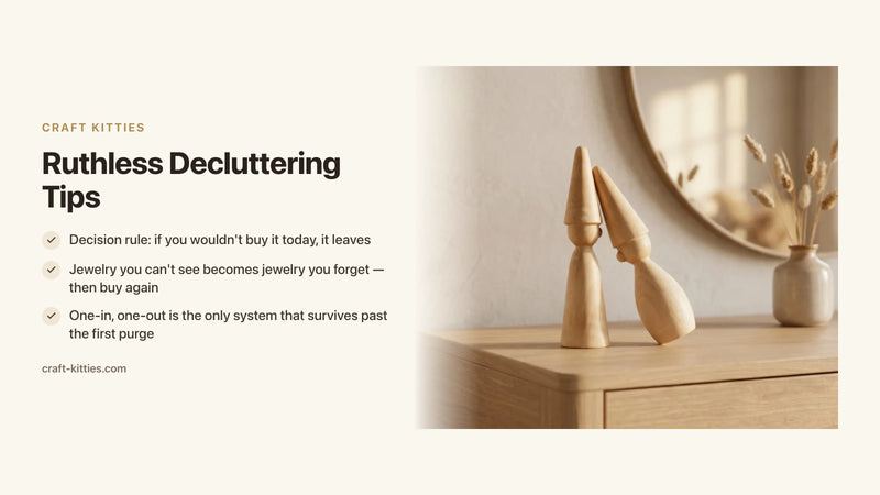 Ruthless Decluttering Tips: How to Let Go of Things You've Held Onto for Years — Craft Kitties