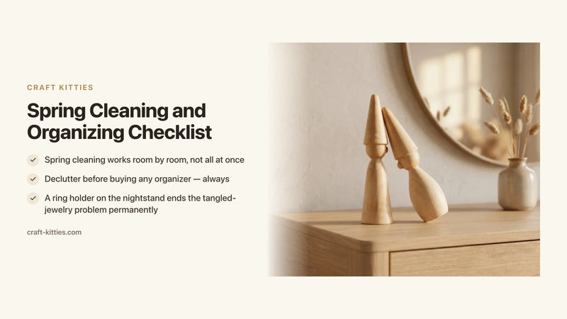 Spring Cleaning and Organizing Checklist: What to Tackle, Room by Room — Craft Kitties