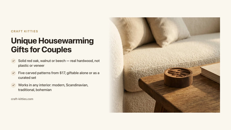 Unique Housewarming Gifts for Couples: Beyond Wine and Candles — Craft Kitties