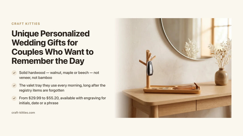 Unique Personalized Wedding Gifts for Couples Who Want to Remember the Day — Craft Kitties