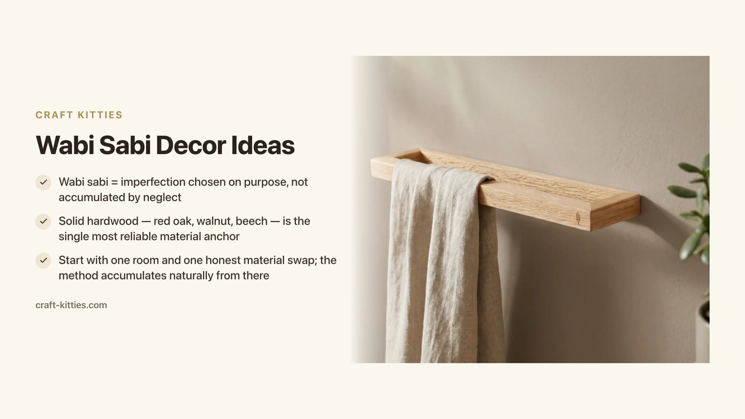 Wabi Sabi Decor Ideas: 18 Ways to Style Perfectly Imperfect Spaces — Craft Kitties