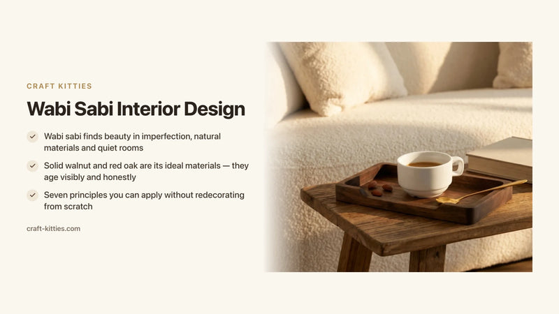 Wabi Sabi Interior Design: Embracing Imperfection in Your Home — Craft Kitties