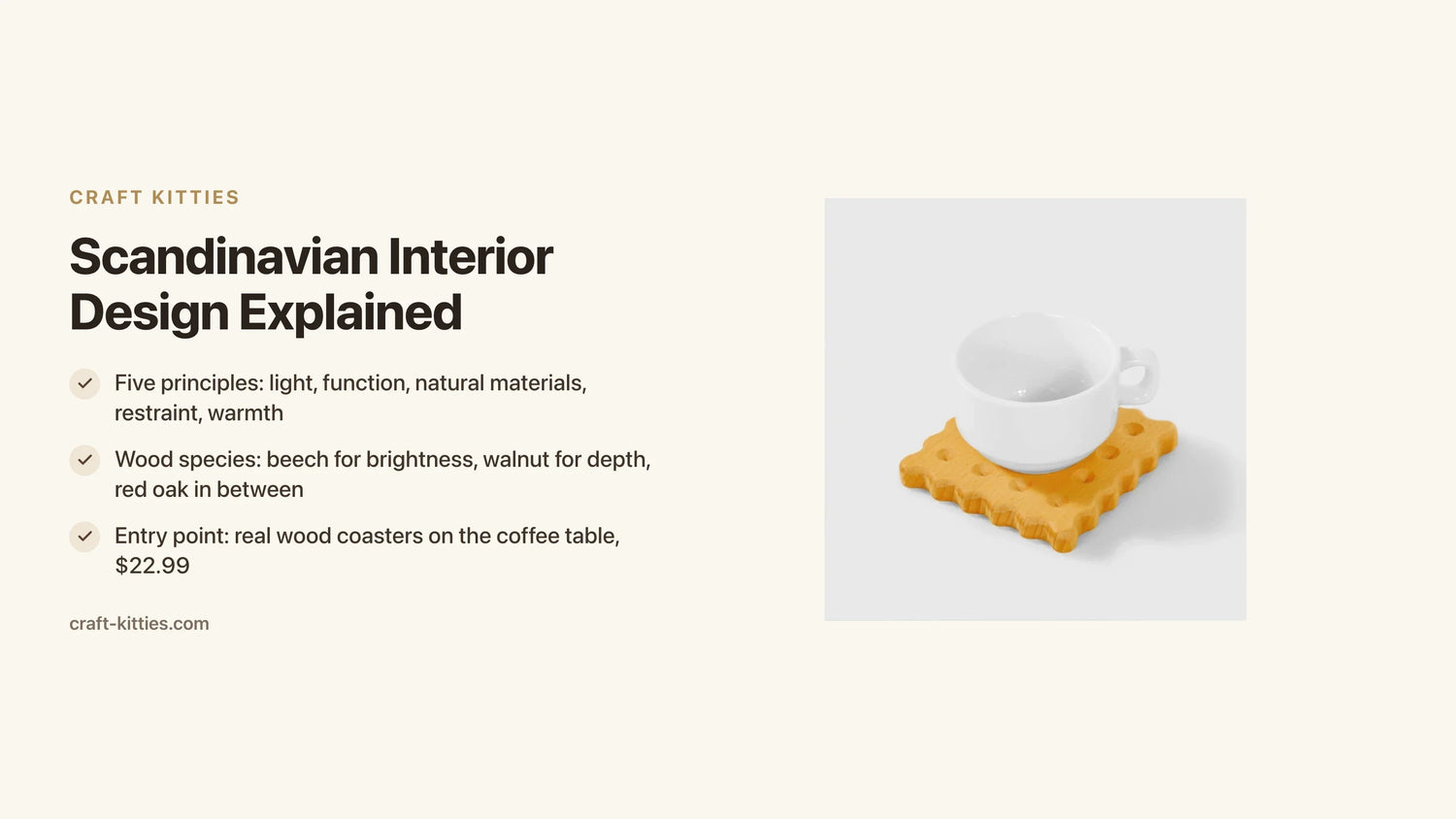 Scandinavian Interior Design Explained: Principles, Wood Choices, and How-To — Craft Kitties