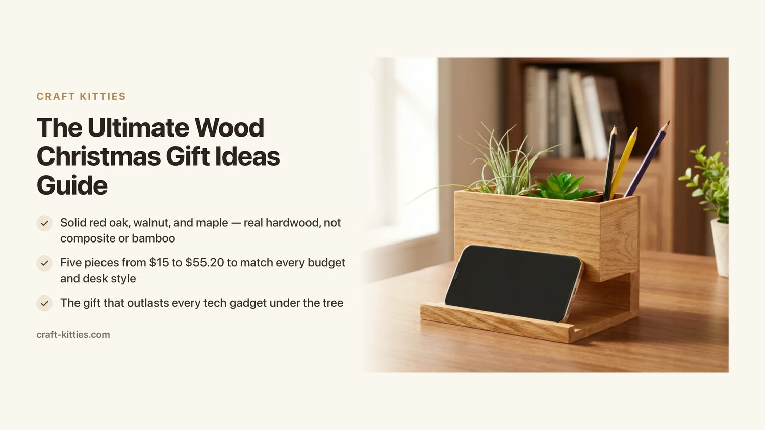 The Ultimate Wood Christmas Gift Ideas Guide: From Budget to Splurge — Craft Kitties