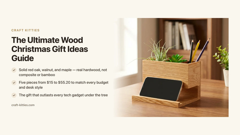 The Ultimate Wood Christmas Gift Ideas Guide: From Budget to Splurge — Craft Kitties