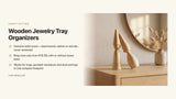 Wooden Jewelry Tray Organizers: Dresser-Top Buying Guide