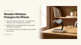 Wooden Wireless Chargers for iPhone: MagSafe and Qi Compared