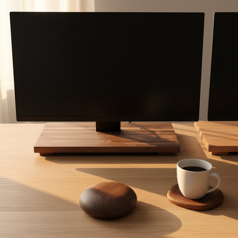 The natural touch how wooden desk accessories can enhance your workspace — hero