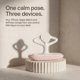 Zen Wood-Look Wireless Charger Stand
