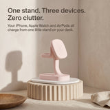 Pinky — Wood-Look Wireless Charger Stand