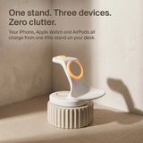 Pelican Wood-Look Wireless Charger Stand
