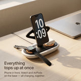 Zen Wood-Look Wireless Charger Stand