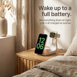 Line Wood-Look Wireless Charger Stand