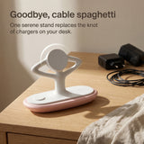 Zen Wood-Look Wireless Charger Stand
