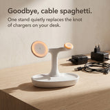 Perch Wood-Look Wireless Charger Stand