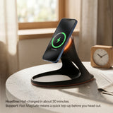 Red Vessel — Wood-Look Wireless Charger