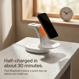 Pelican Wood-Look Wireless Charger Stand